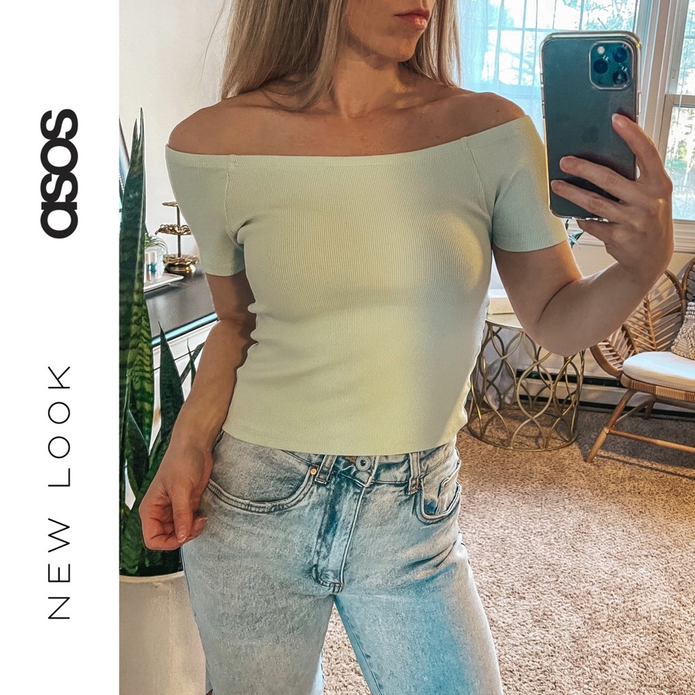 New Look | Mint Green Crop Top